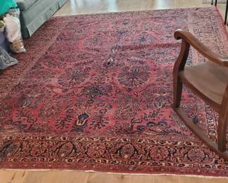 100 year-old wool rug