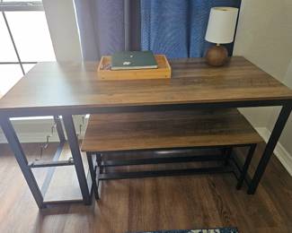 kitchen island with wine rack