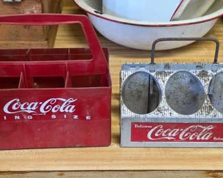 Vintage Coca-Cola caddies