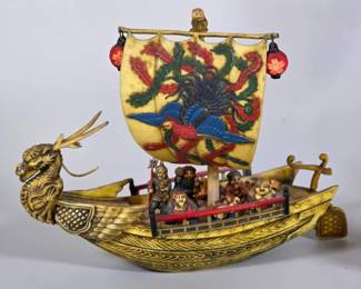 Collection of Japanese celluloid or acrylic figurines