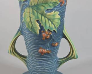Roseville USA double handled vase