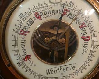 Vintage Weatherite barometer made in Germany