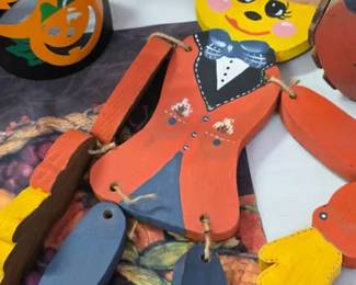 Vintage hand painted fall decor