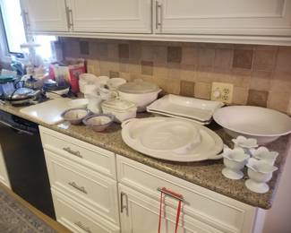 White serve ware