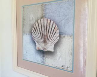 Scallop shell art