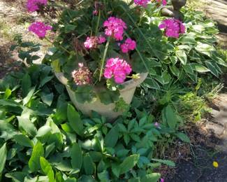 Large concrete pot