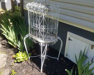 Metal decorative bird cage
