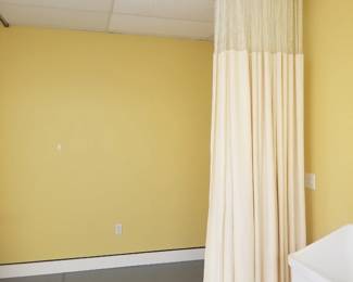 Privacy curtain and track