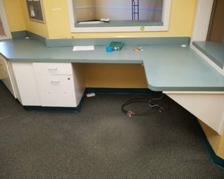 Desk cabinetry