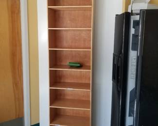 Wood book case