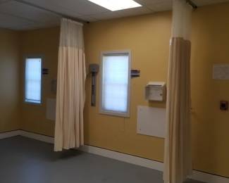 Privacy curtains & tracks