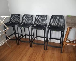 Compania Air patio bar stools