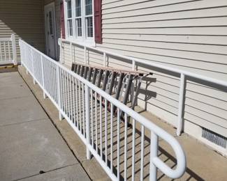 Metal railing