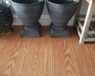 Plastic planters