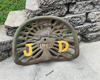 JOHN DEERE IMPLEMENT SEAT