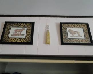 Lion and Lioness prints