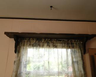 Wooden shelf