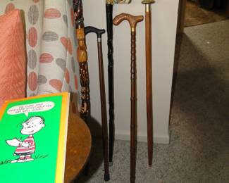 Cane collection. Not to be confused with raising Cain