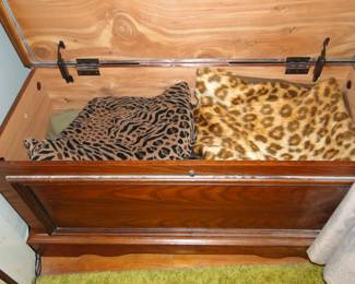 Animal print blankets