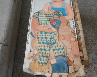 Large paper doll