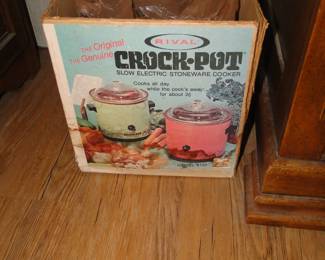 Vintage crockpot, these are the best ever