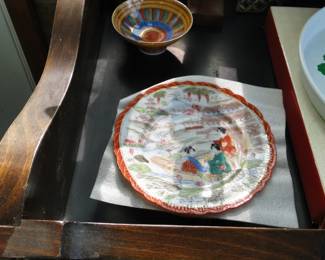 Some oriental inspired plates