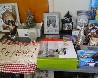 Home and Christmas items
