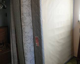 Full Mattress, boxspring and frame set