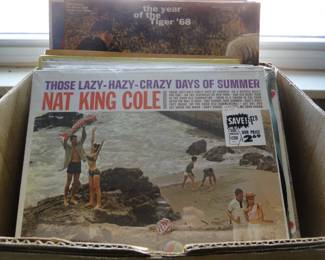 We have a nice collection of vintage albums too