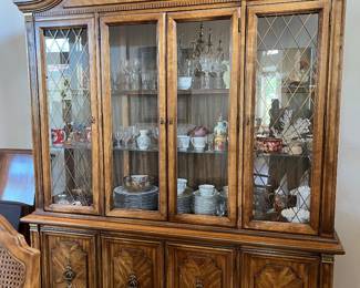 Matching china cabinet