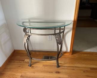Glass decorative table
