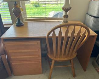 Oak desk