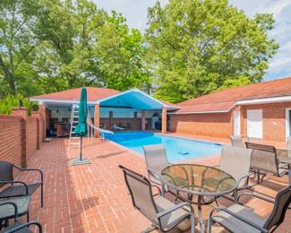 Your staycation destination with this great inground pool.