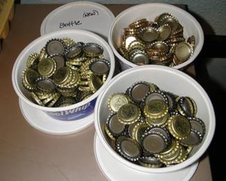 Brand new bottle caps