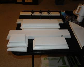 Wall shelves, in all shapes and sizes