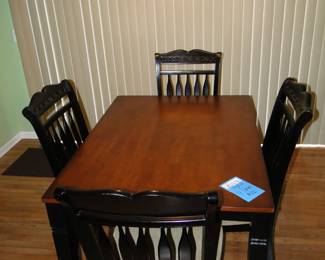 Kitchen table and chairs, the perfect size for any place