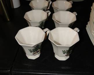 Fancy Christmas China cups