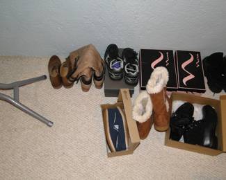More ladies boots and shoes