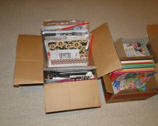 The start of crafting and art supplies