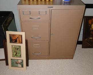 Filing cabinet, golf balls in egg cartons, and a surprise in those Cool-Whip containers