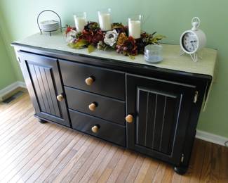 Oh, and we have a side board too. Or is it a side cabinet?
