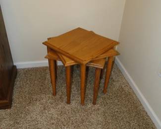 Thrice stacking tables
