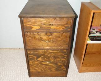 Handmade three drawer cabinet