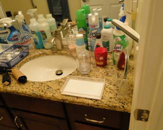 Cleaning supplies as well