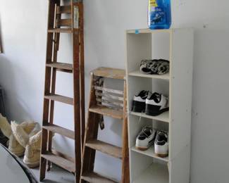 Ladders, shoes and shelves