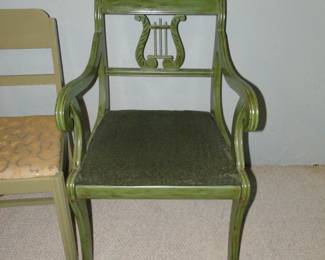 Refinished Harp Chair