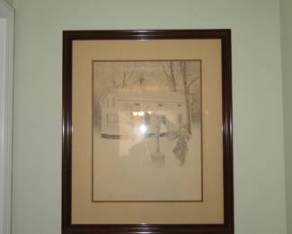 Rustic Amish print