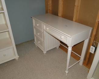 White desk