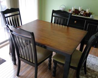Kitchen table and chairs