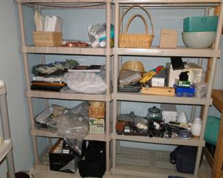 Shelves with stuff, just wait, it gets better in a few dozen pictures
